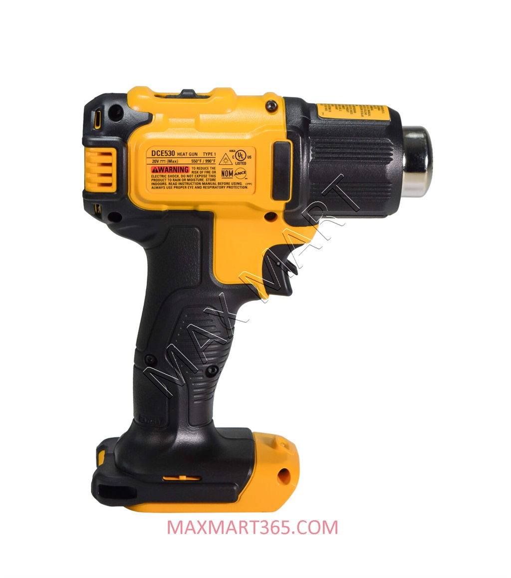 DEWALT DCE530B 20V Cordless Compact Heat Gun (Tool Only)