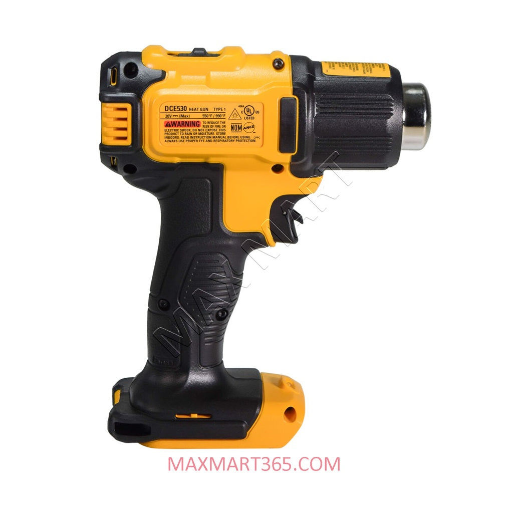 DEWALT DCE530B 20V Cordless Compact Heat Gun (Tool Only)