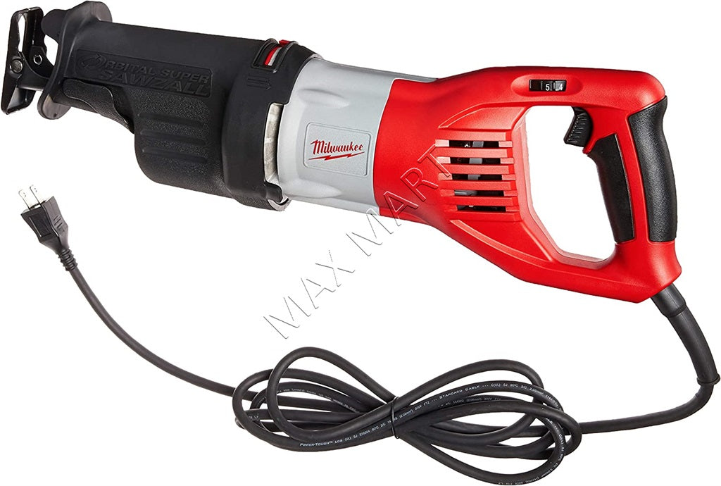 Milwaukee 6538-21 Corded 15Amp 15A SUPER SAWZALL Reciprocating Saw with Hard Case