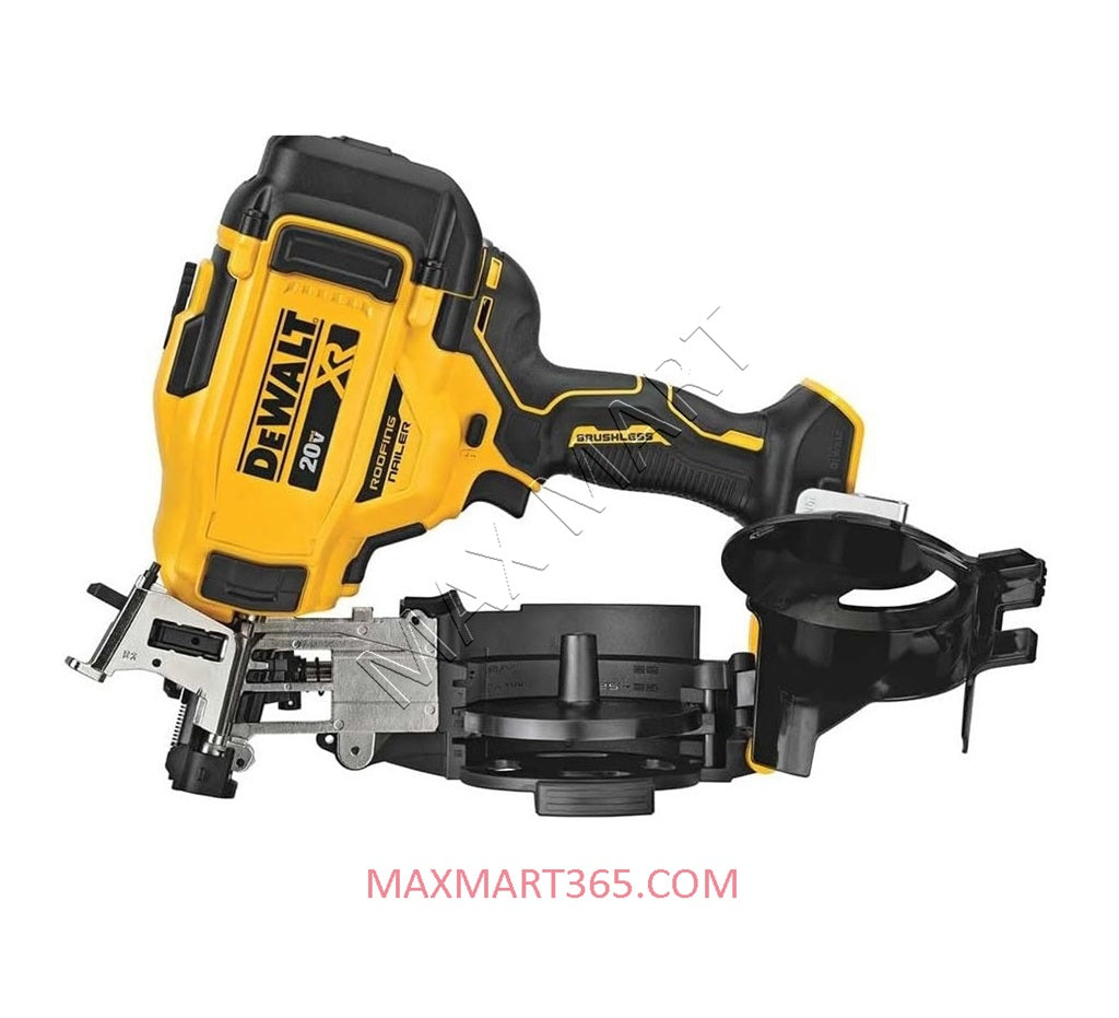 DEWALT DCN45RNB 20V XR Brushless Cordless 15-Degree Roofing Nailer (Tool Only)