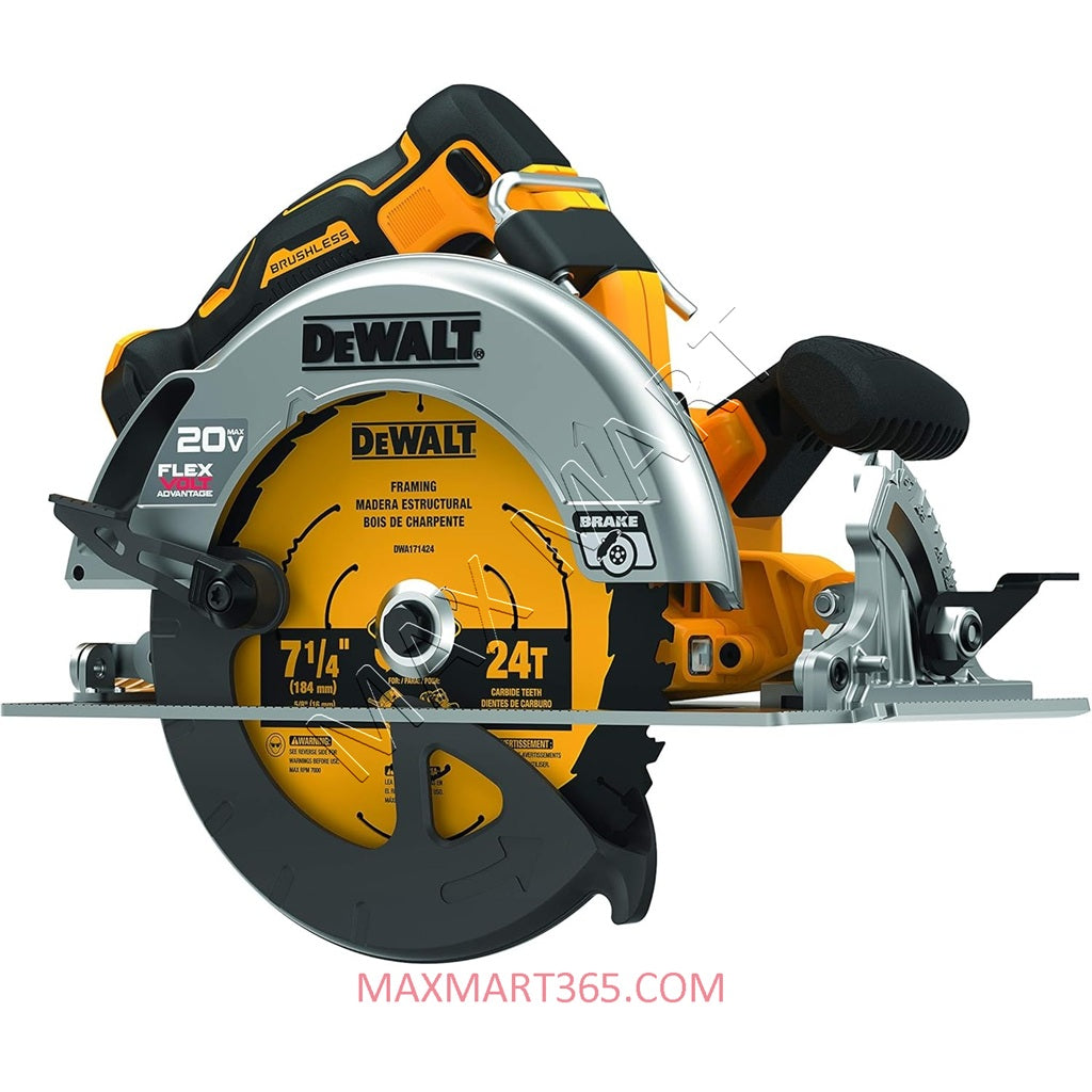 DEWALT DCS573B 20V FLEXVOLT ADVANTAGE Brushless Cordless 7-1/4-inch Circular Saw (Tool Only)