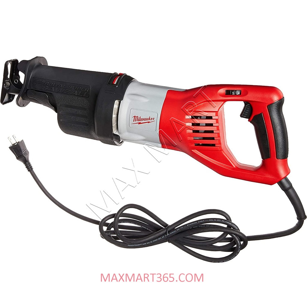 Milwaukee 6538-21 Corded 15Amp 15A SUPER SAWZALL Reciprocating Saw with Hard Case