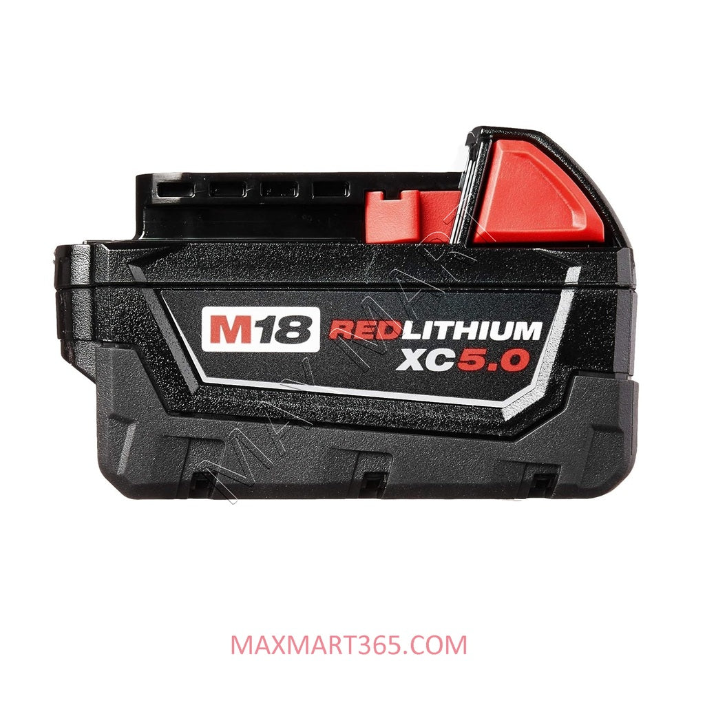 Milwaukee M18 18V Lithium-Ion Extended Capacity (XC) 5Ah 5.0Ah Battery 48-11-1850