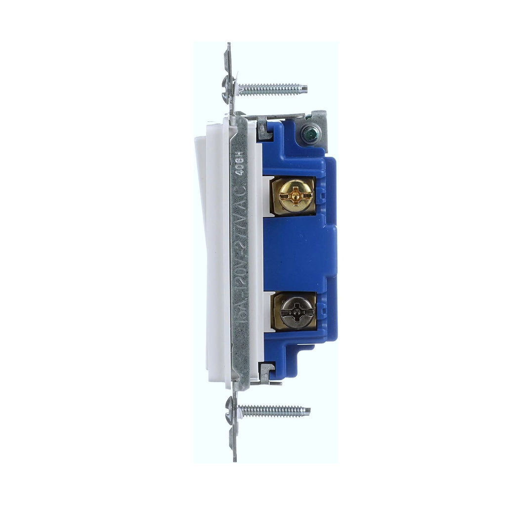 Eaton 7503W 15Amp 3-Way Light Switch - White
