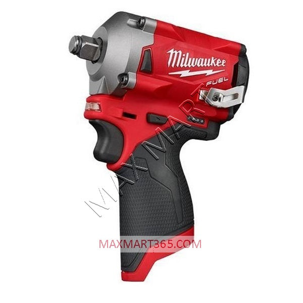 Milwaukee M12 FUEL 1/2-inch Stubby Impact Wrench 2555-20 2555P-20 (Tool Only)