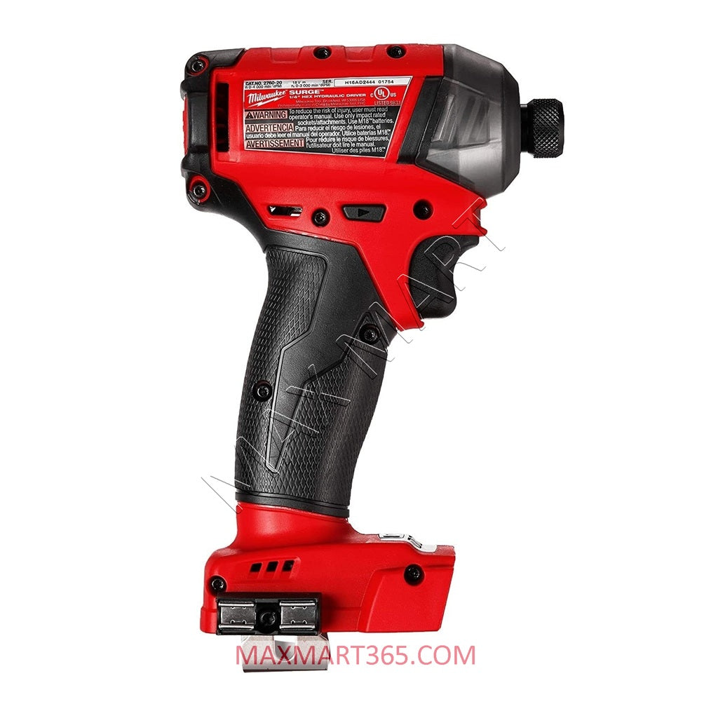 Milwaukee 2760-20 M18 Fuel Surge 1/4-inch Hex Hydraulic Driver (Tool Only)