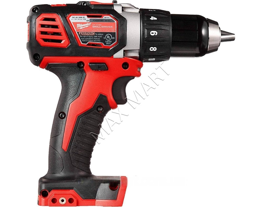 Milwaukee 2606-20 M18 18V 1/2-inch Cordless Compact Drill Driver (Tool Only)