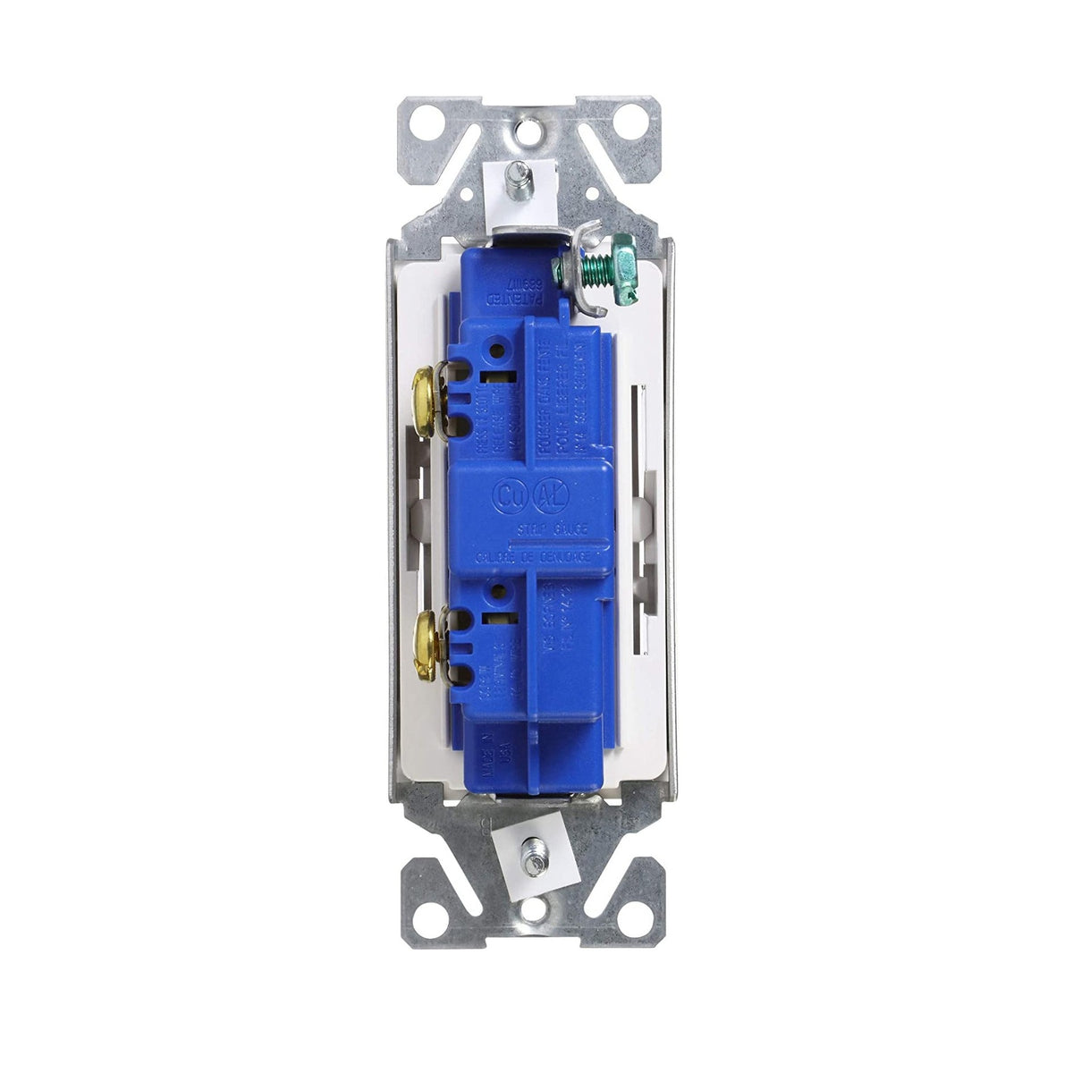 Eaton 7501W 15Amp Single Pole Light Switch - White