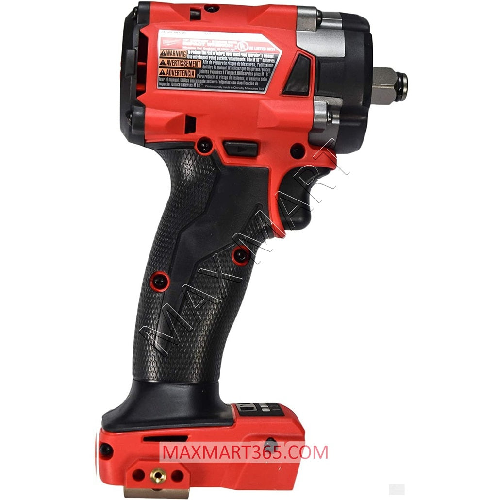 Milwaukee 2855-20 M18 FUEL Gen-2 Brushless Cordless 1/2-inch Compact Impact Wrench (Tool Only)