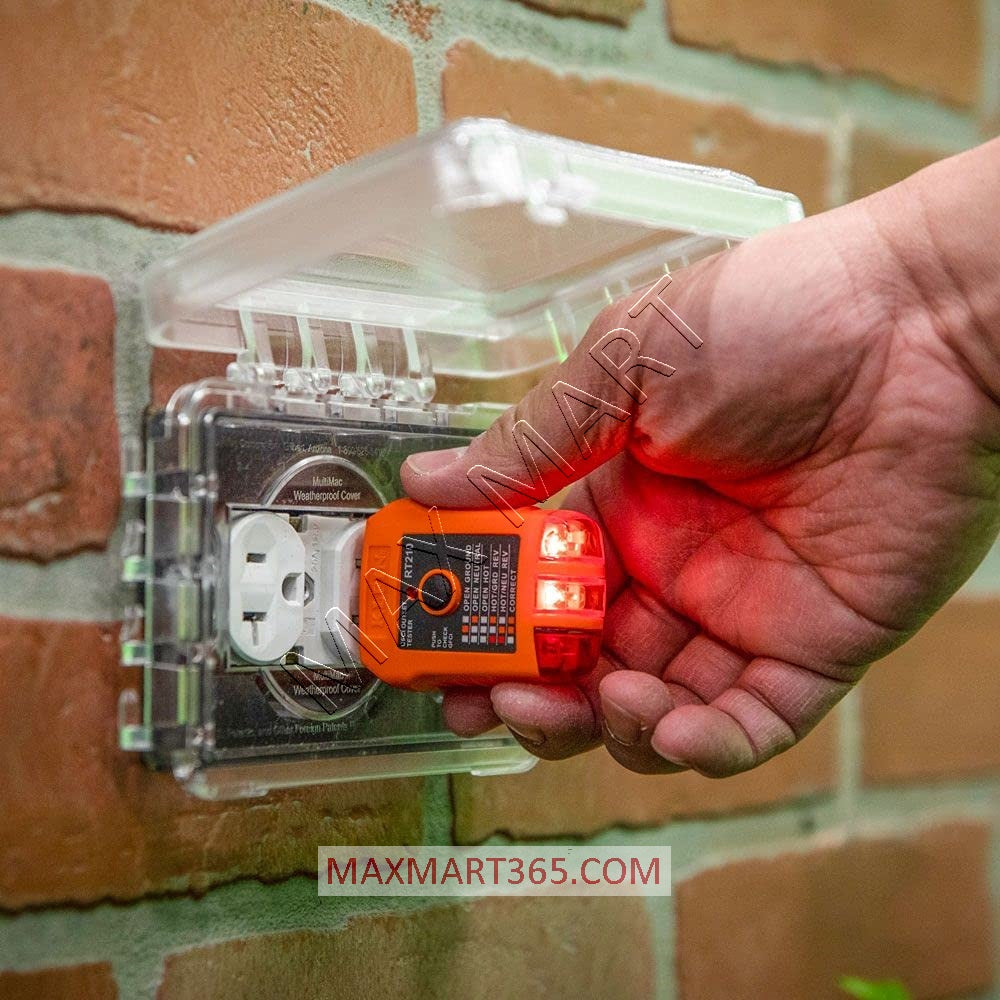 Klein Tools Non-Contact Voltage and GFCI Receptacle Premium Test Kit NCVT1XTKIT