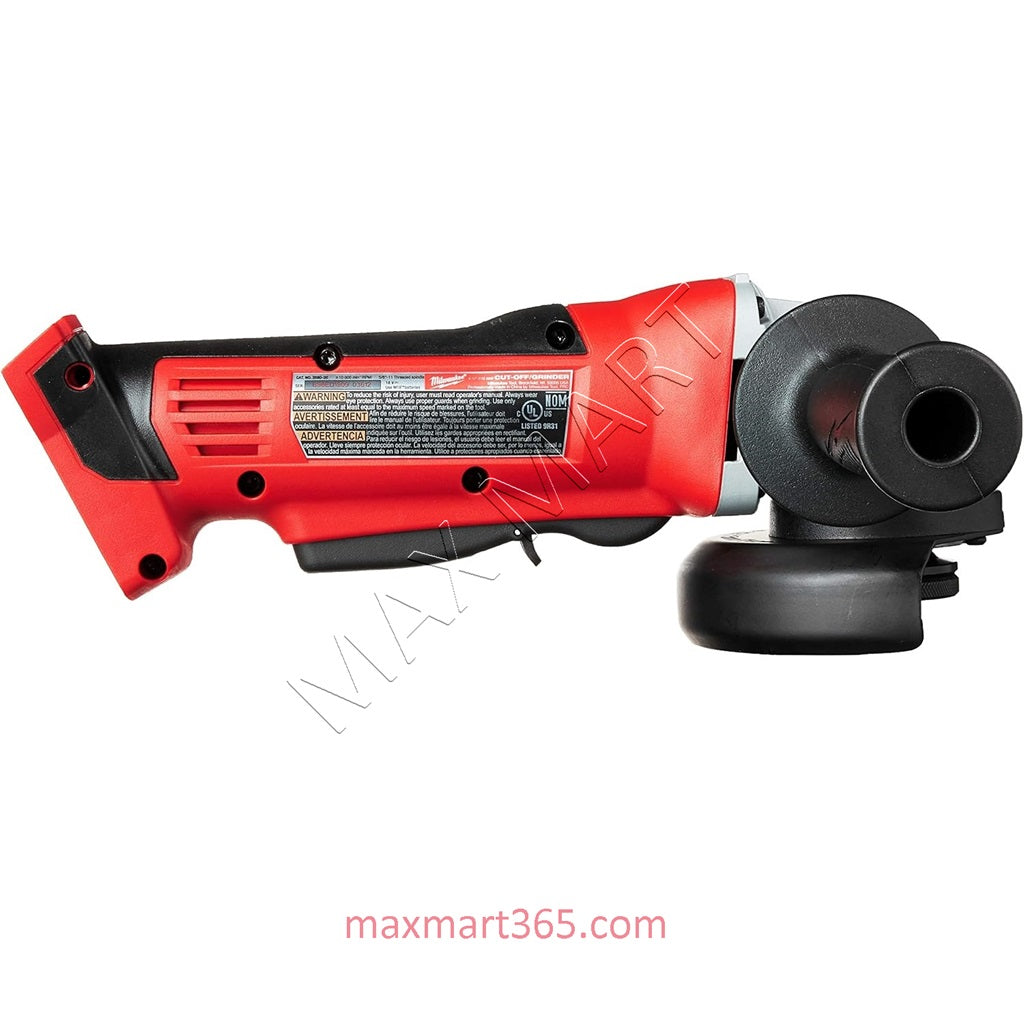Milwaukee 2680-20 M18 18V Cordless 4-1/2-inch Cut-Off Saw Angle Grinder w/ Paddle Switch (Tool Only)