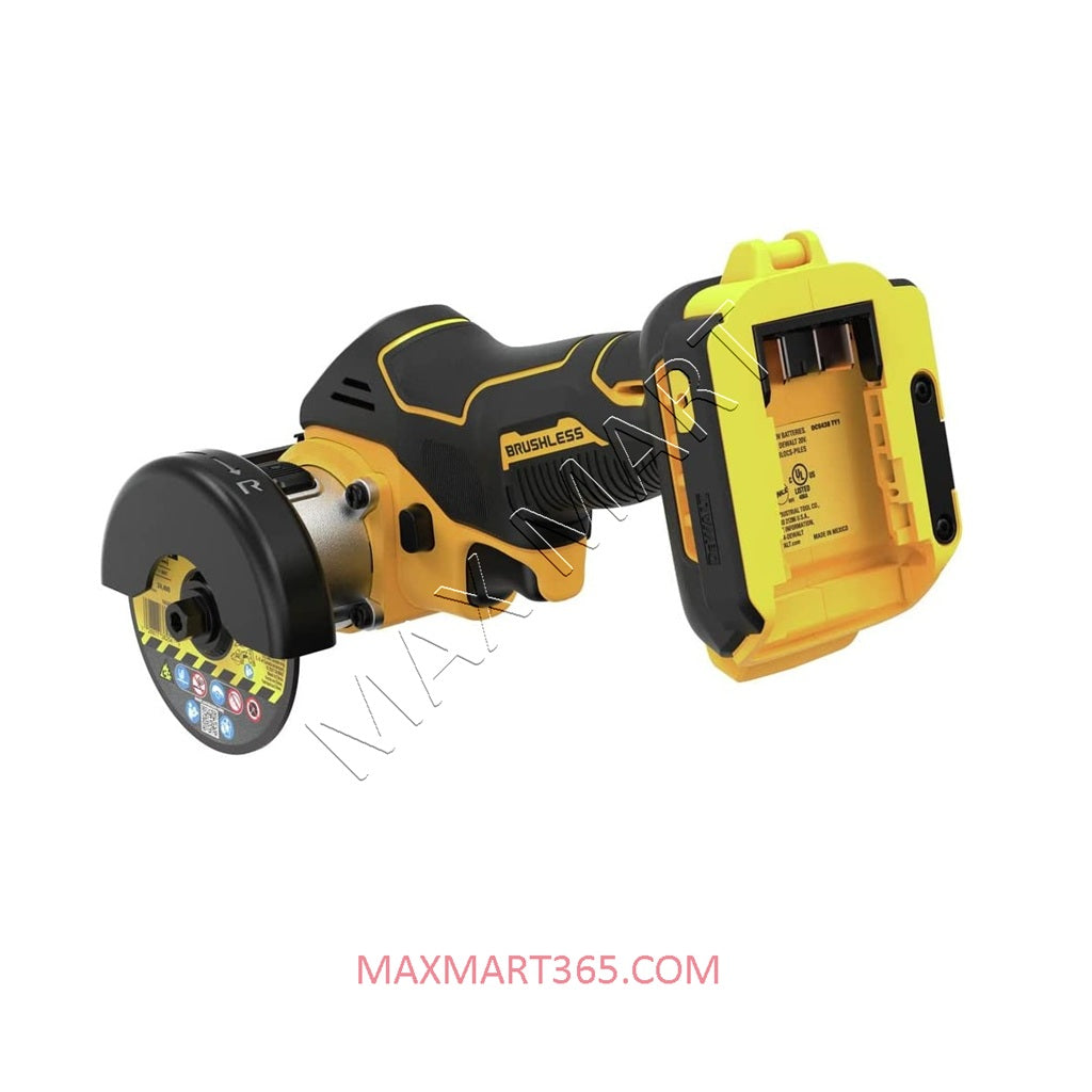 DEWALT DCS438B 20V XR Brushless Cordless 3-inch Cut-Off Tool (Tool Only)