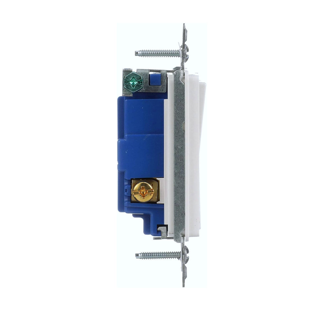 Eaton 7503W 15Amp 3-Way Light Switch - White