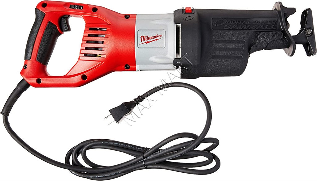 Milwaukee 6538-21 Corded 15Amp 15A SUPER SAWZALL Reciprocating Saw with Hard Case