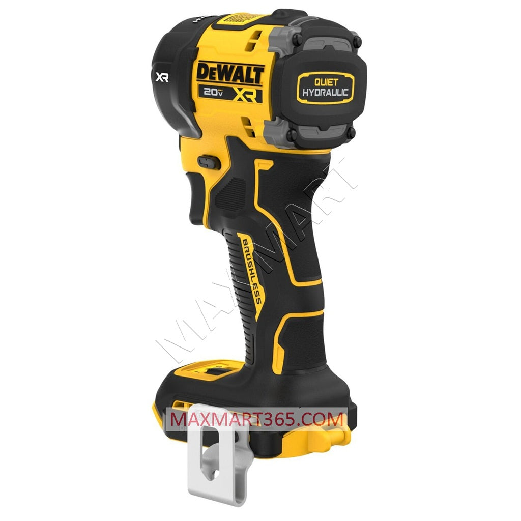 DEWALT 得伟 DCF870B 20V XR 无刷无绳三速 1/4 英寸静音液压冲击起子（仅工具）