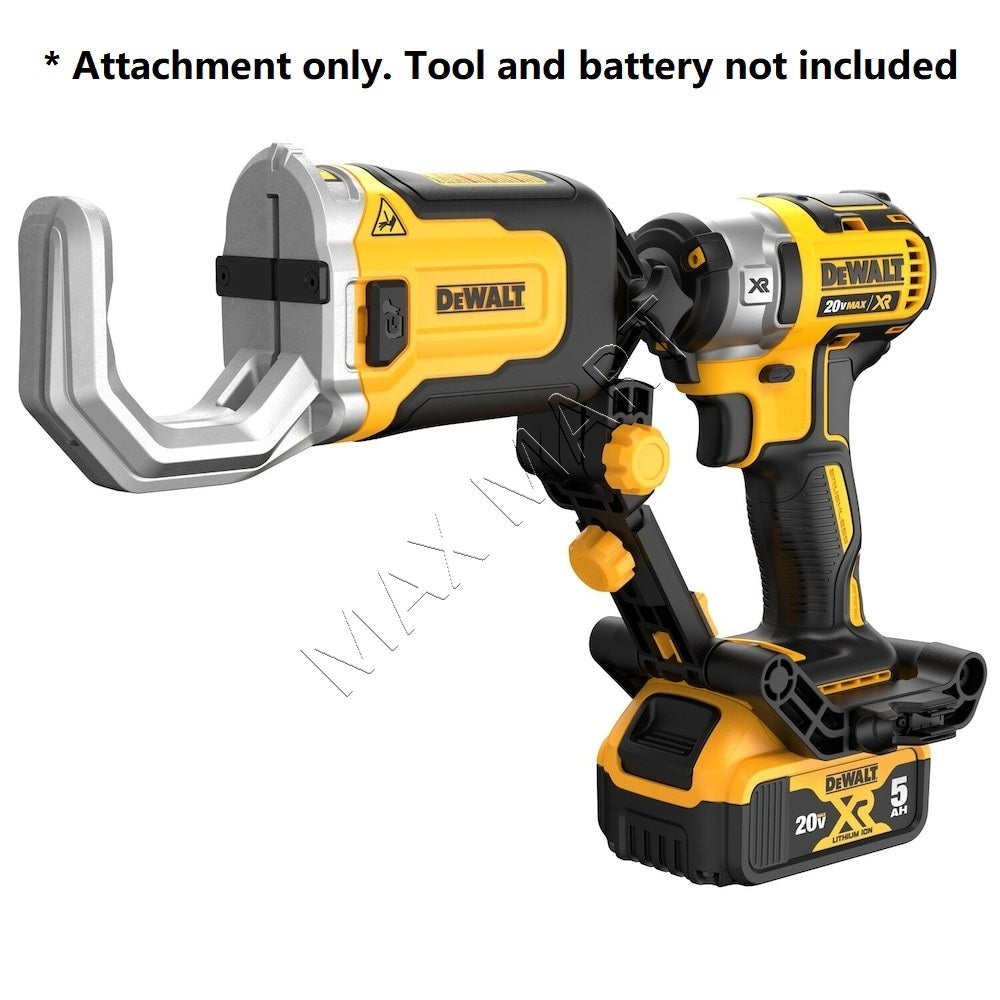 DEWALT DWAPVCIR IMPACT CONNECT PVC/PEX Pipe Cutter Attachment