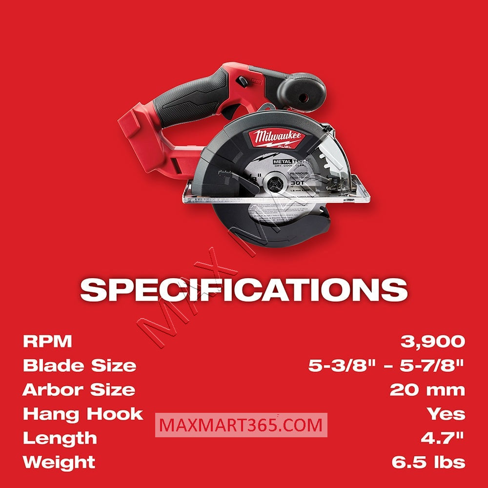 Milwaukee 2782-20 M18 FUEL Brushless Cordless Metal Cutting Circular Saw (Tool Only)