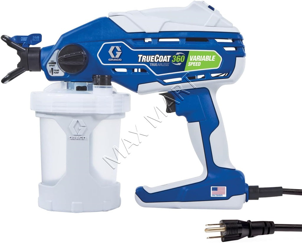 Graco CAN283 TrueCoat 360 Variable Speed HandHeld Paint Sprayer (32oz)