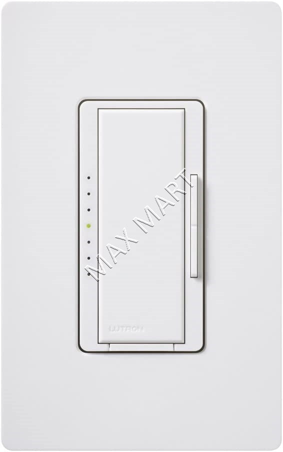 Lutron Maestro LED+ Dimmer Switch, Single Pole/3 Way MACL-153MR-WH-C - White