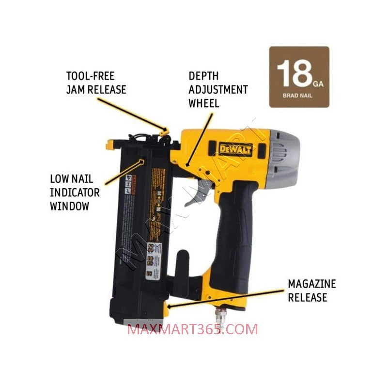 DEWALT DWFP12231 18-Gauge 18GA 2-inch Brad Nailer