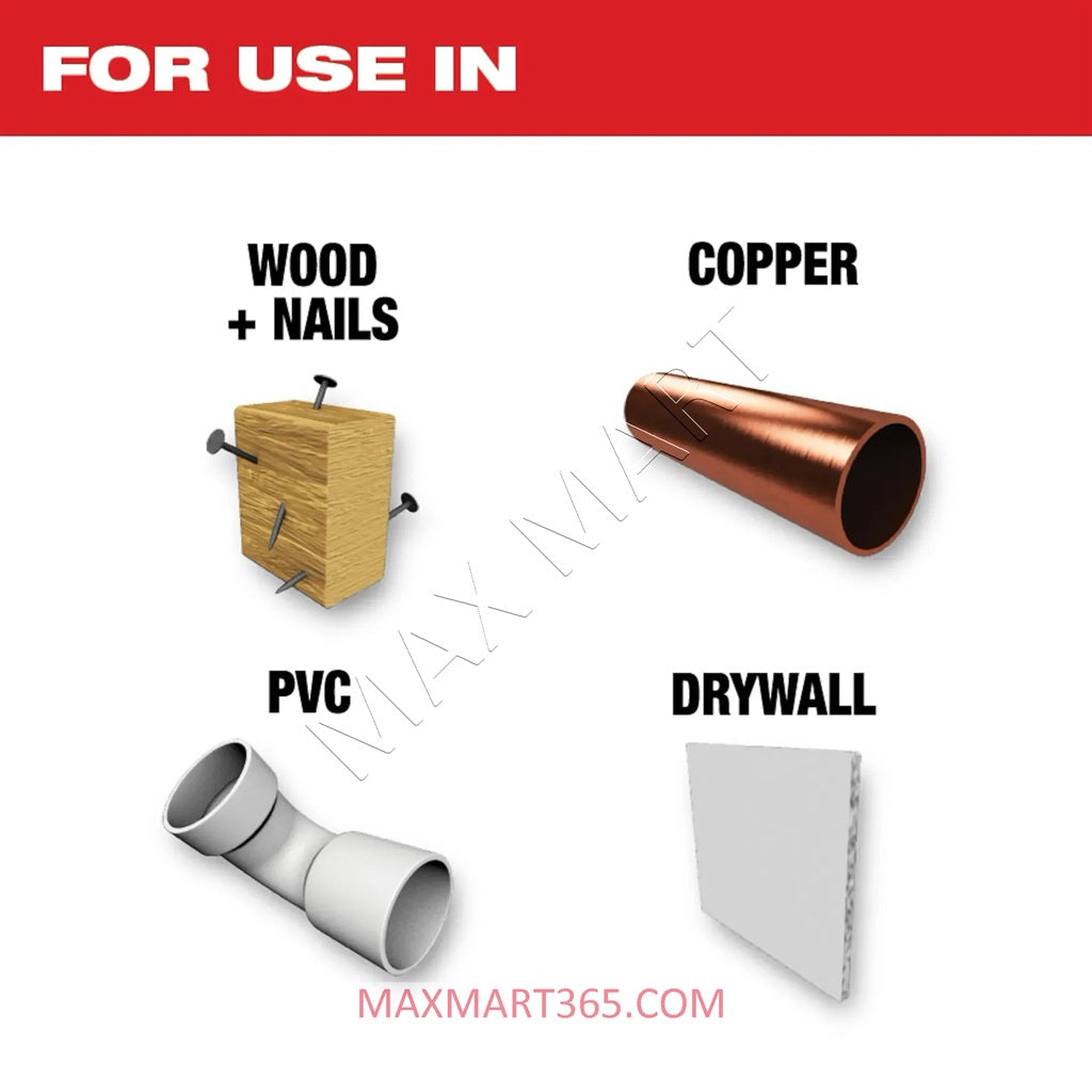 Milwaukee 49-25-1243 Titanium Bi-Metal Universal Fit Wood and Metal Oscillating Multi-Tool Blade (3-Pack)