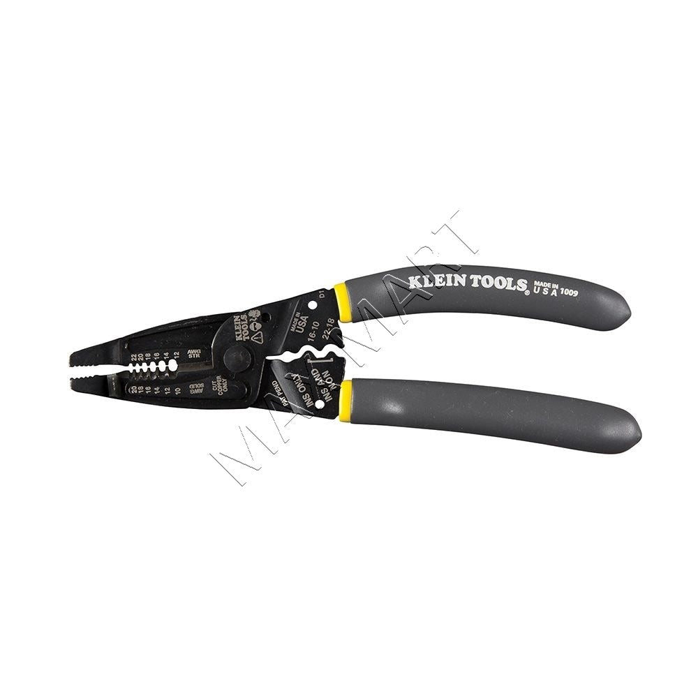 Klein Tools Klein-Kurve Long-Nose Wire Stripper, Wire Cutter, Crimping Tool 1009SEN