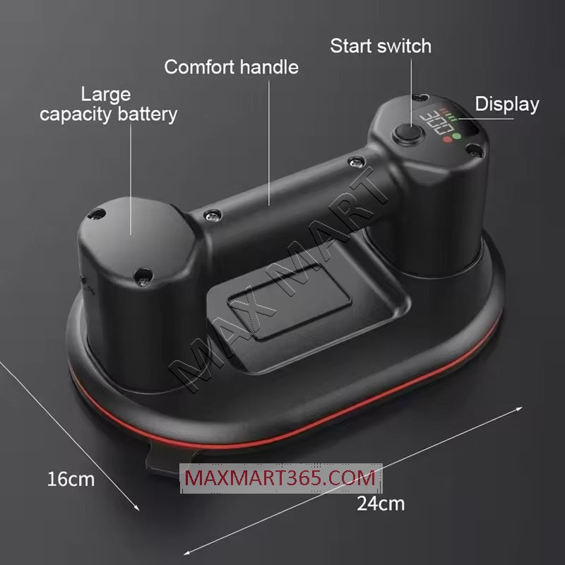 Electric Vacuum Suction Lifter Package for Tiles, Glass, Marble, Stone, Granite