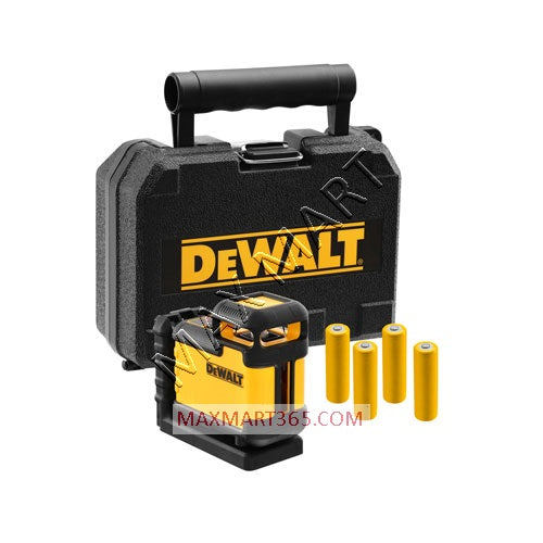 DEWALT DW03601 65ft 360 Degree Red Beam Self-Leveling Cross Line Laser Level