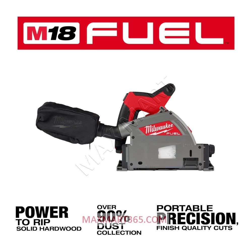 Milwaukee 2831-20 M18 FUEL Brushless Cordless 6-1/2 in. Plunge Track Saw (Tool Only)