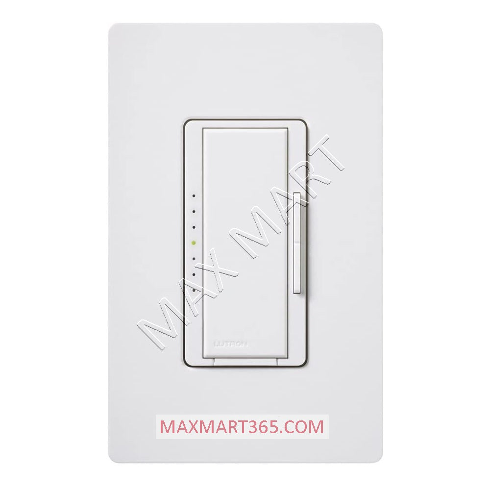 Lutron Maestro LED+ Dimmer 3-Way or Multi-Location Kit for Dimmable LED/HAL/INCAND Bulbs - White