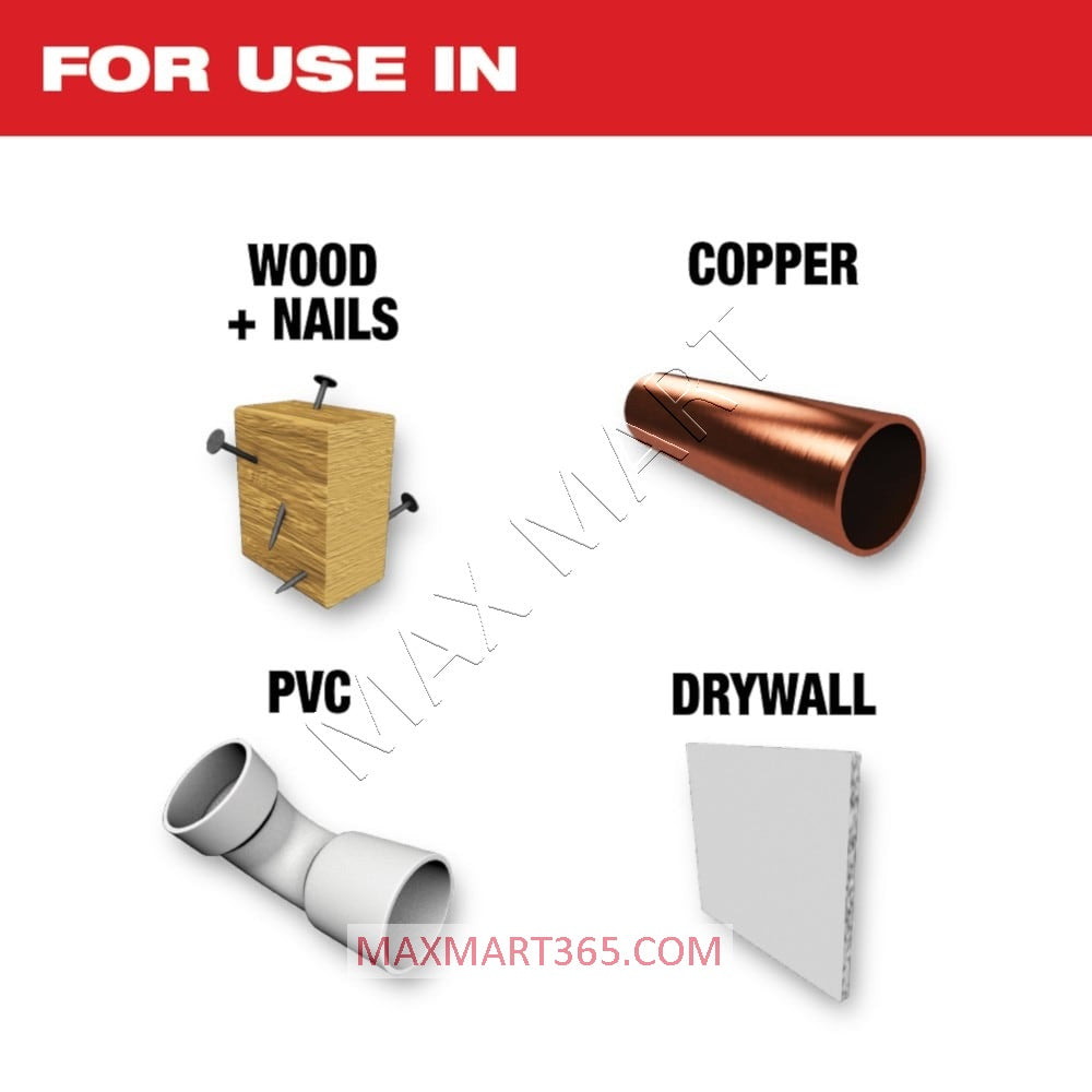 Milwaukee 48-90-1243 Titanium Bi-Metal Multi-Material Oscillating Multi Tool Blades (3 Pack)
