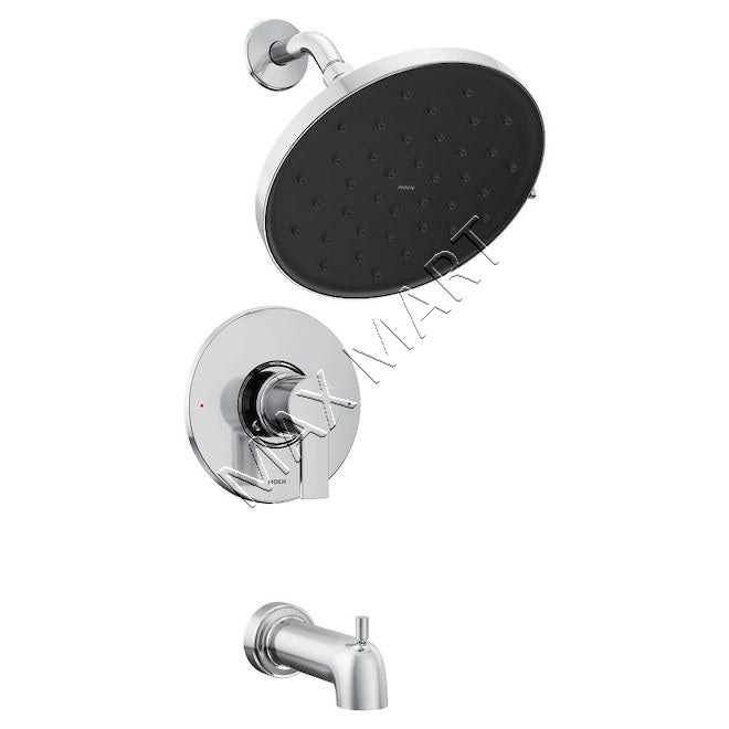 Moen Avri 82156 Magnetix 1-handle Bathtub and Shower Faucet (Valve Included) - Chrome