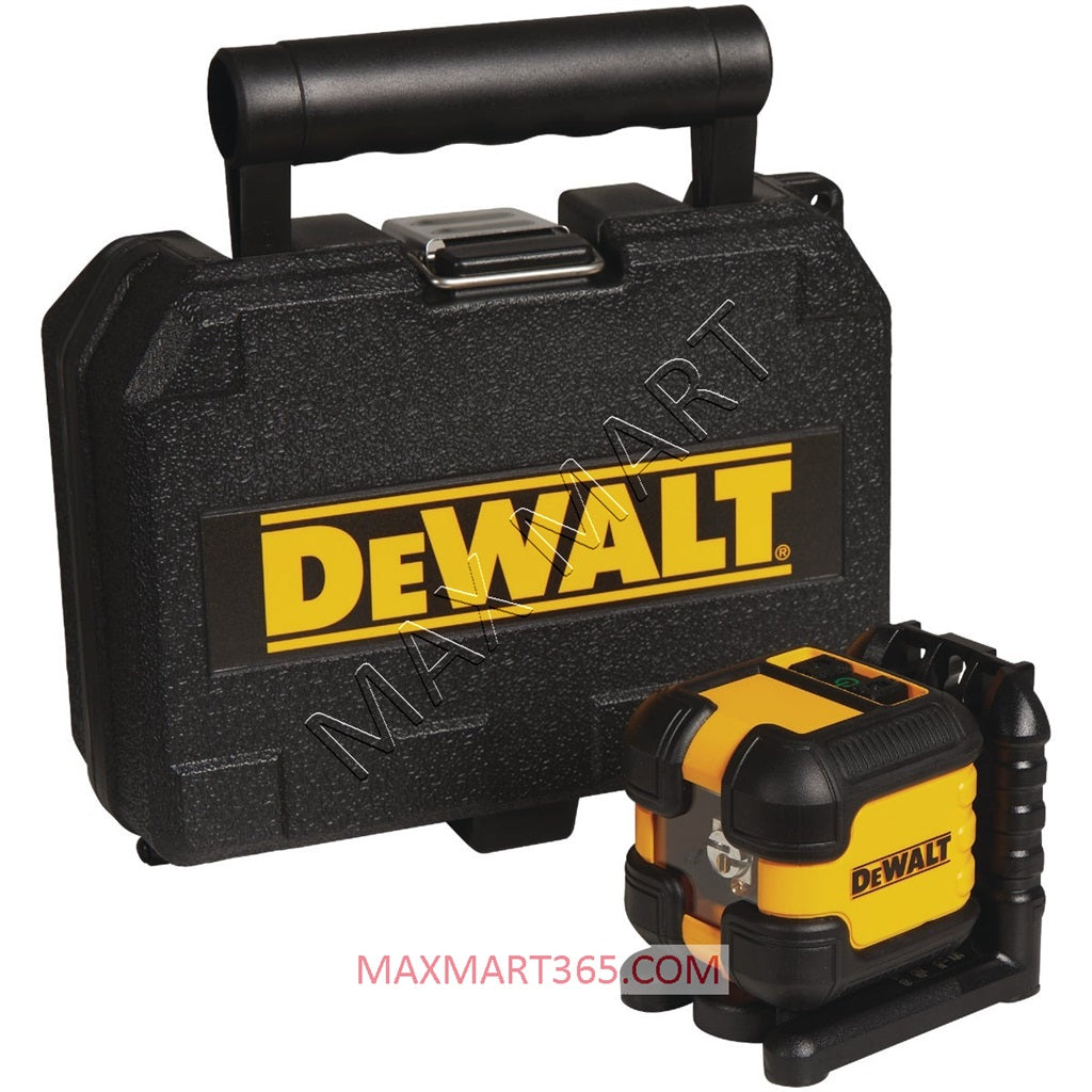 DEWALT DW08802CG 55ft Green Self-Leveling Cross Line Laser Level