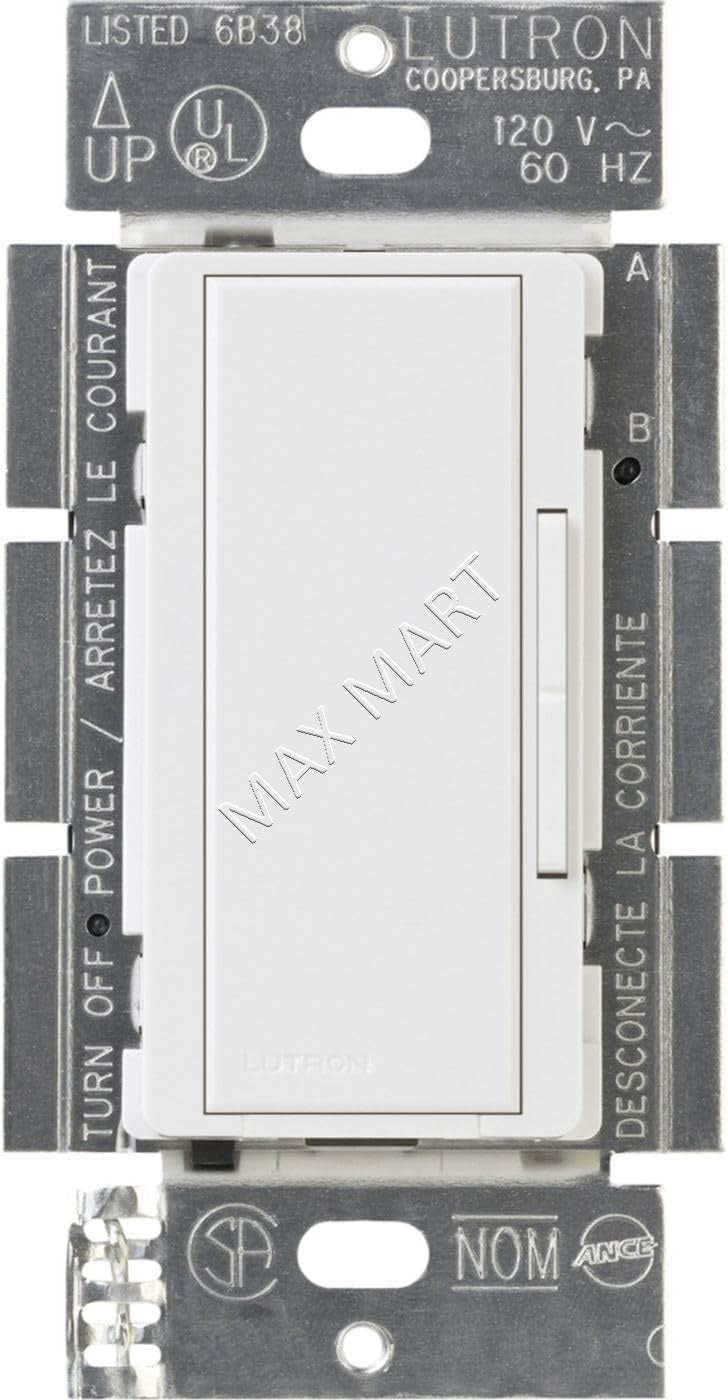 Lutron Maestro Multi-Location Companion LED+ Dimmer MA-R-WH - White