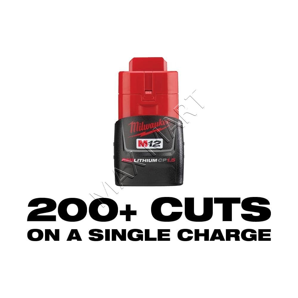 Milwaukee 2470-20 M12 Cordless PVC Pipe Shear (Tool Only)