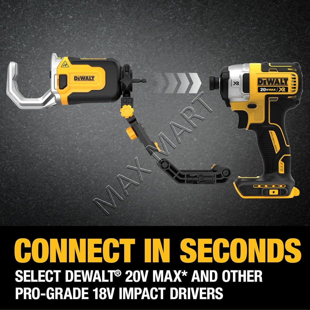 DEWALT DWAPVCIR IMPACT CONNECT PVC/PEX Pipe Cutter Attachment