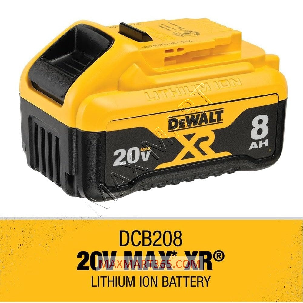 DEWALT 20V 8Ah 8.0Ah Max XR Lithium-Ion Battery DCB208