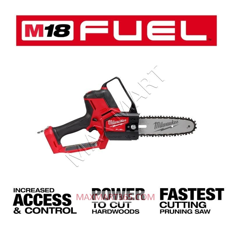 Milwaukee 3004-20 M18 FUEL 8-in Brushless Cordless Chainsaw Hatchet Pruning Saw (Tool Only)