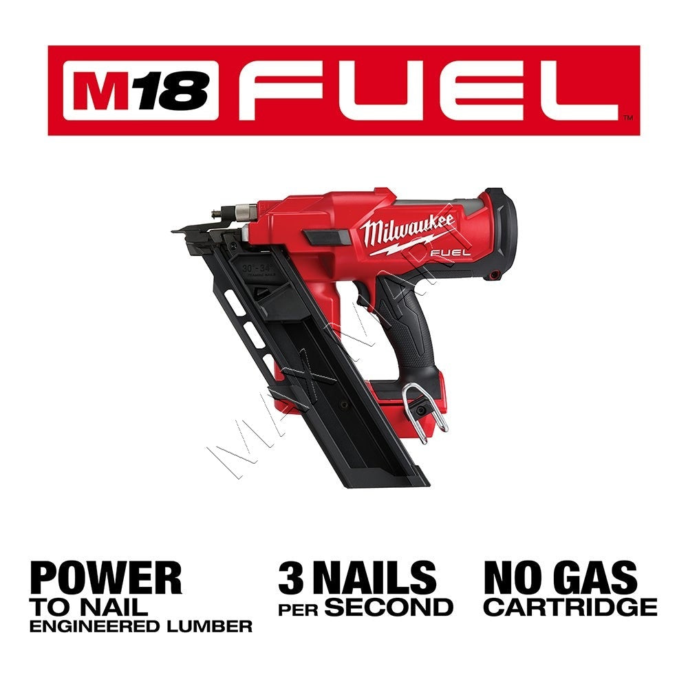 Milwaukee 2745-20 M18 FUEL 3-1/2-inch 30-Degree Framing Nailer (Tool Only)