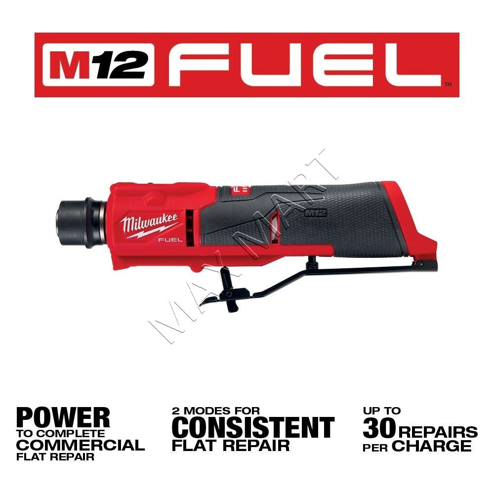 Milwaukee 2409-20 M12 FUEL Brushless Cordless Low Speed Tire Buffer (Tool Only)