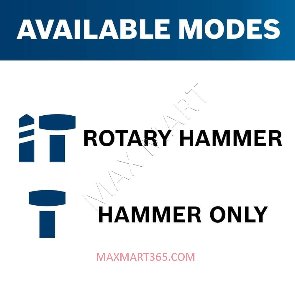 Bosch 11264EVS 120V 13Amps Corded SDS-Max Variable Speed Combination Rotary Hammer Drill with Carry Case