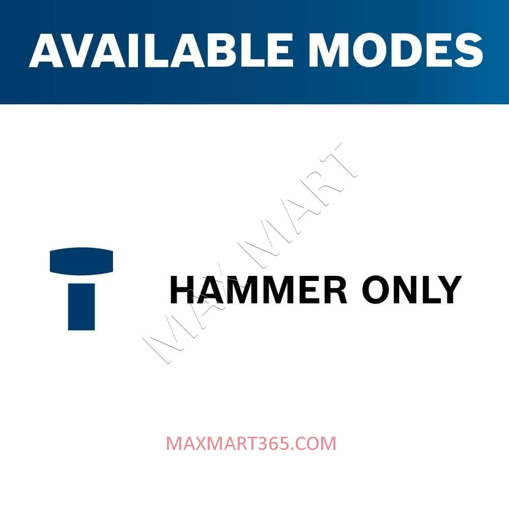 Bosch DH507 120V 10Amp Corded SDS-Max Concrete Demolition Hammer with Carry Case