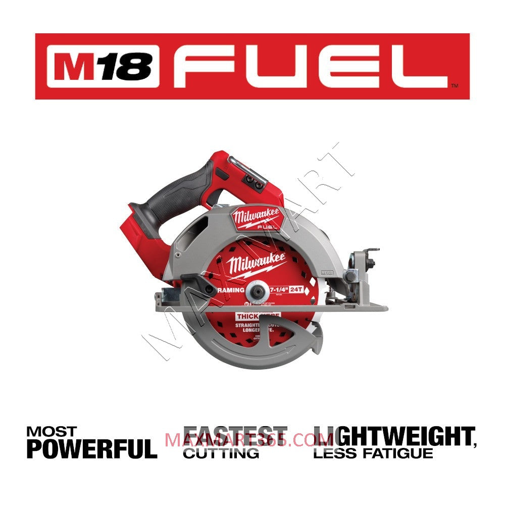 Milwaukee 2834-20 M18 FUEL 7-1/4-inch Circular Saw (Tool Only)