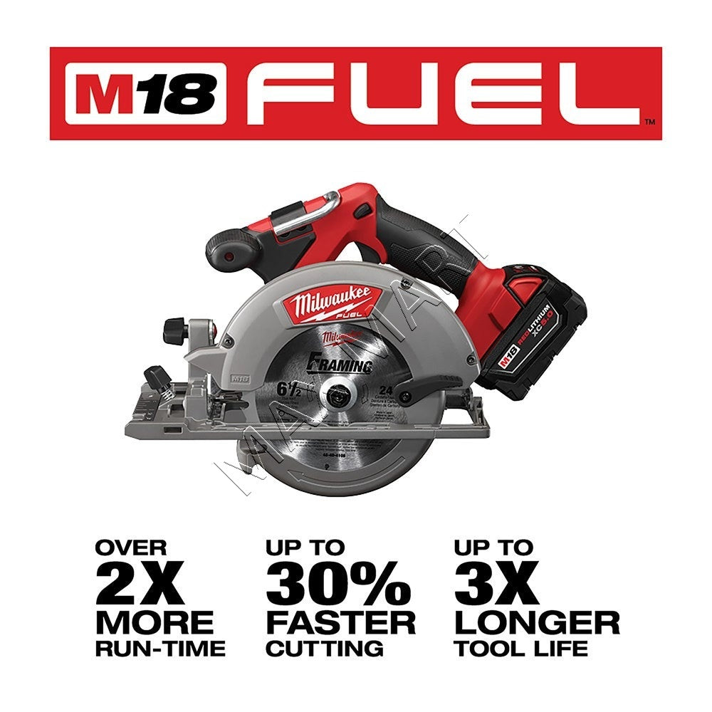 Milwaukee 2730-20 M18 FUEL Brushless Cordless 6-1/2-inch Circular Saw (Tool Only)