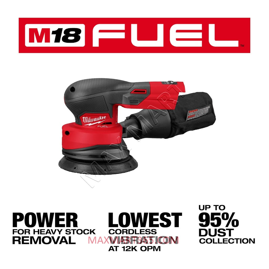 Milwaukee 2837-20 M18 FUEL 5-inch Random Orbital Sander (Tool Only)
