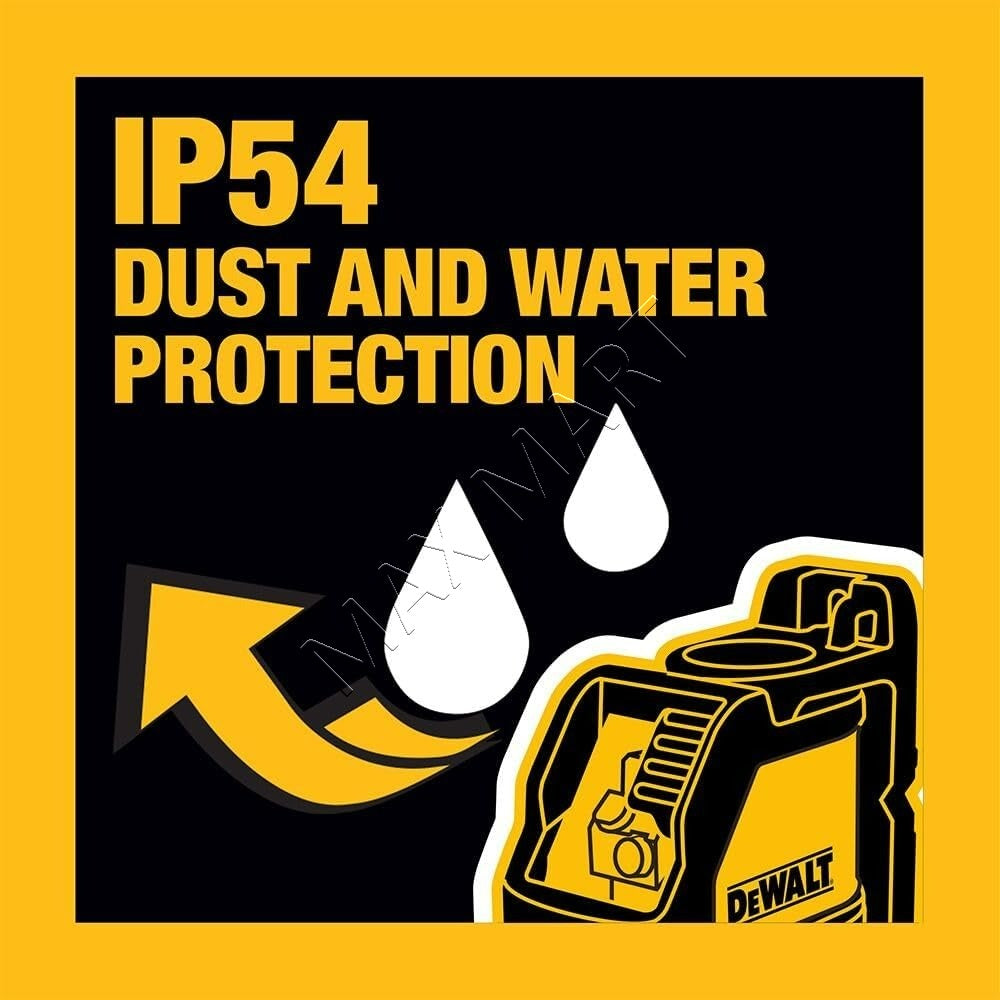 DEWALT 165ft Green Beam Self-Leveling Cross Line Laser Level Kit DW088CG