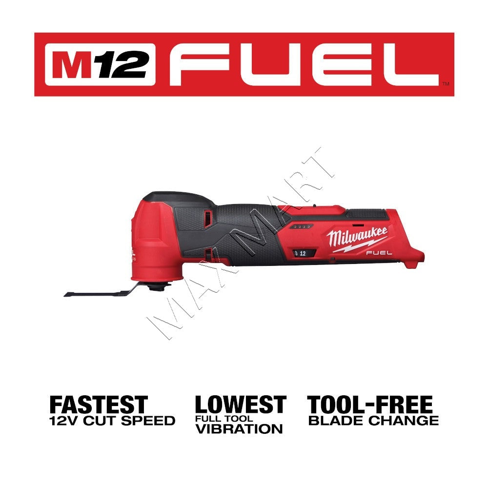 Milwaukee 2526-20 M12 FUEL Cordless Oscillating Multi-Tool (Tool Only)