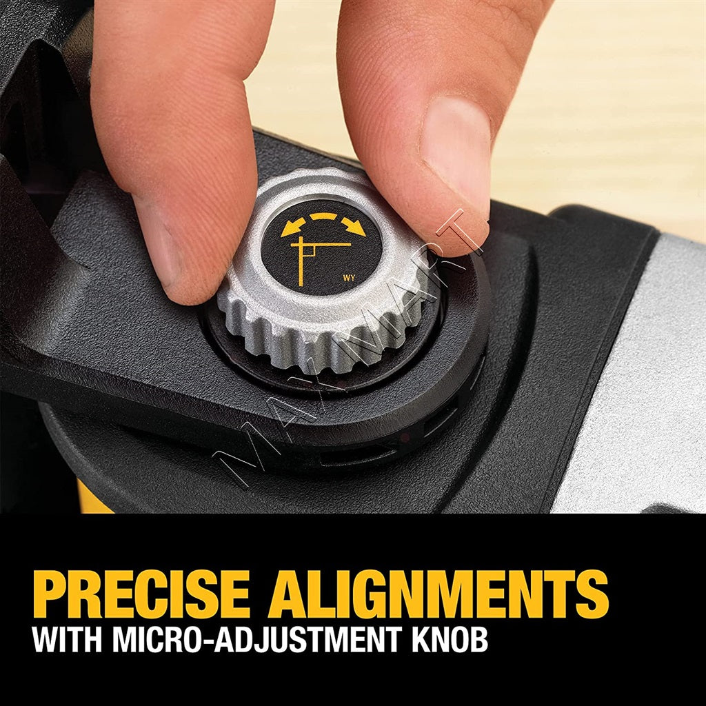 DEWALT 50ft & 165ft Red Self-Leveling 3-Beam Cross Line Laser Level Kit DW089K DW089