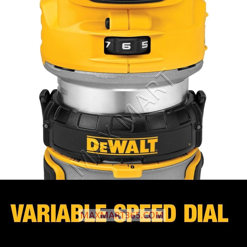 DEWALT DCW600B 20V XR Brushless Cordless Compact Router (Tool Only)