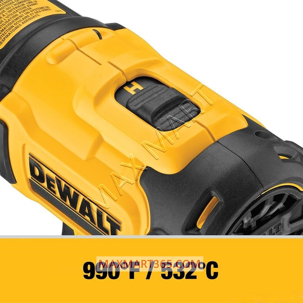 DEWALT DCE530B 20V Cordless Compact Heat Gun (Tool Only)